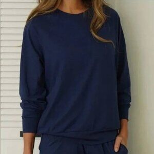 Feat Roam Navy Crewneck